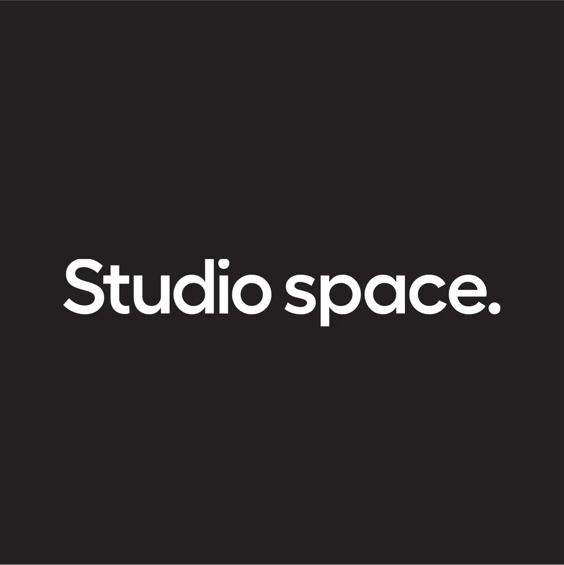 Studio space.