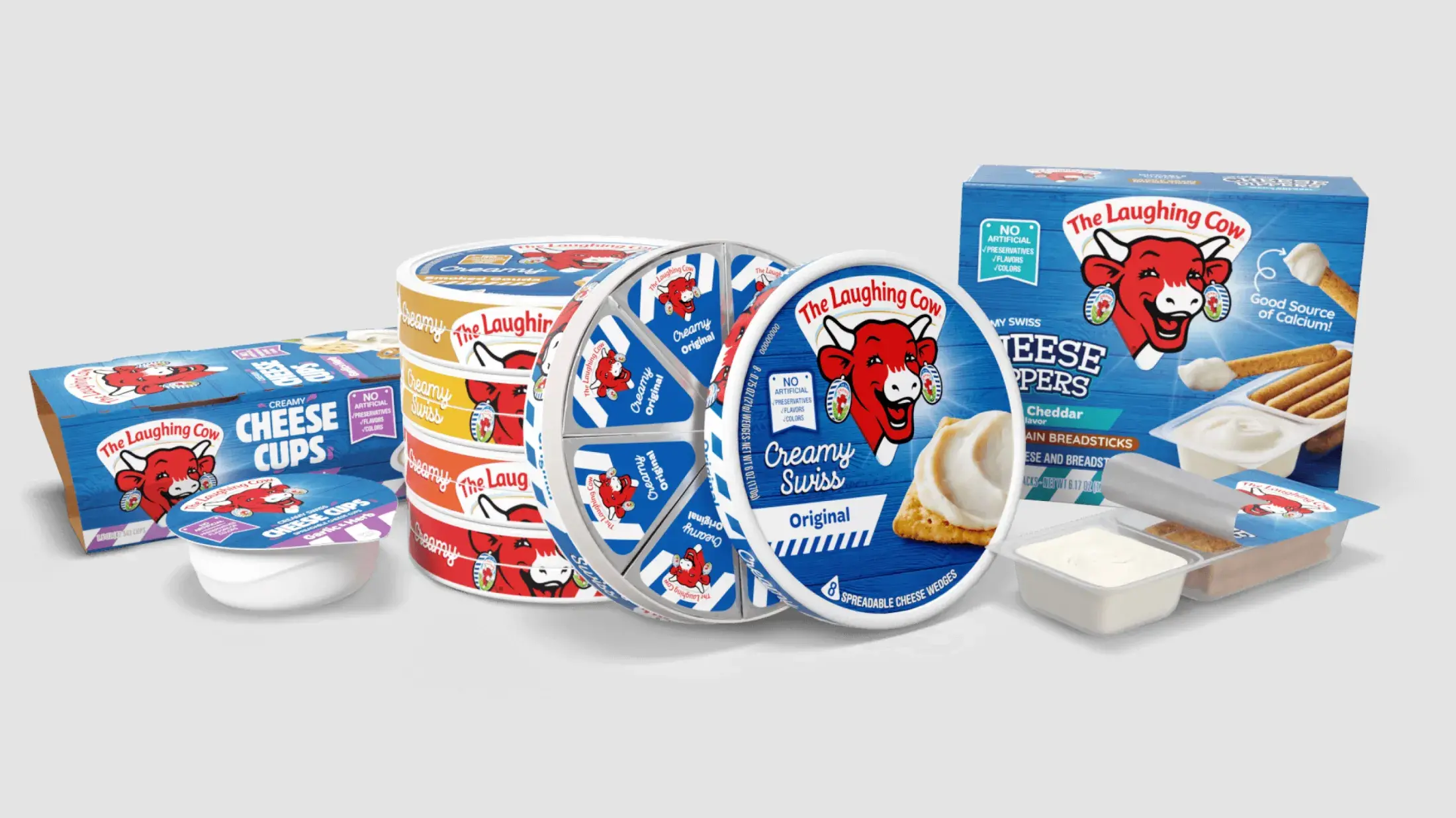 3D products of Laughing Cow products