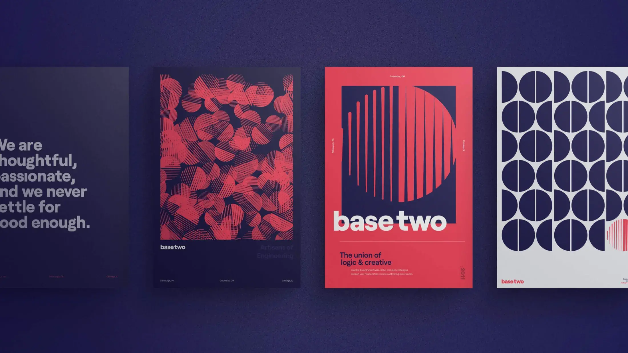 Poster images of base two